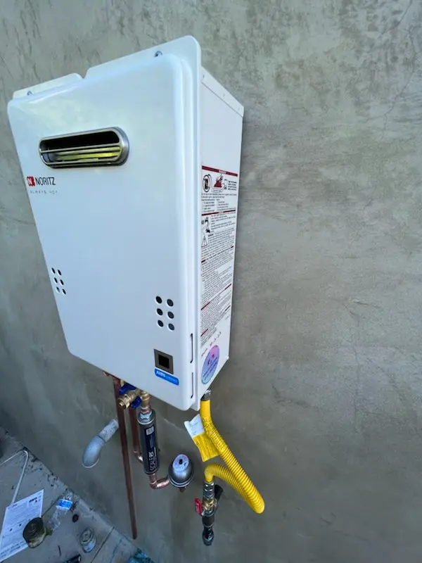 Tankless water heater installation for Lucaston homes
