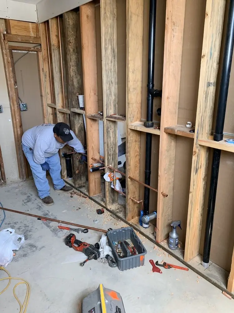 Commercial rough-in plumbing for Commercial Plumbing in Lucaston